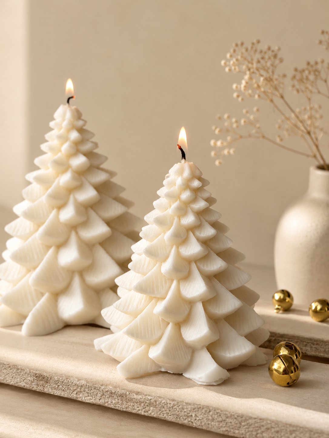Tannenbaum Kerze – Weihnachtsbaum aus Rapswachs