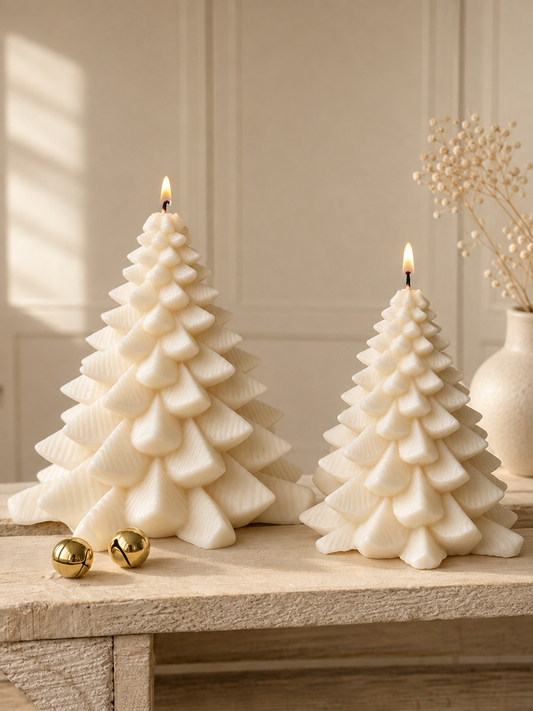 Tannenbaum Kerze – Weihnachtsbaum aus Rapswachs